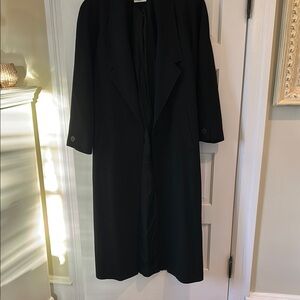 Elegant Black Long Coat